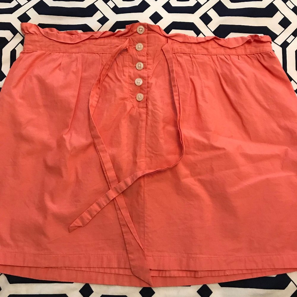 J. Crew Cottage Skirt Paper Bag Waist, Pull-on